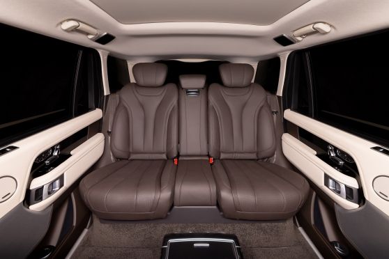  Перетяжка и переоборудование салона Range Rover