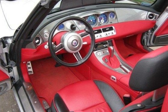 Перетяжка сидений BMW Z8