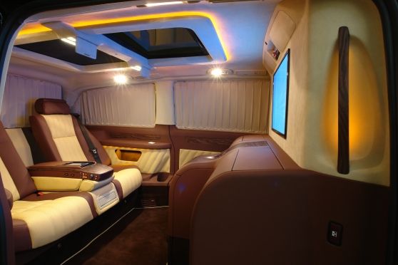 Перетяжка сидений Mercedes-Benz Viano