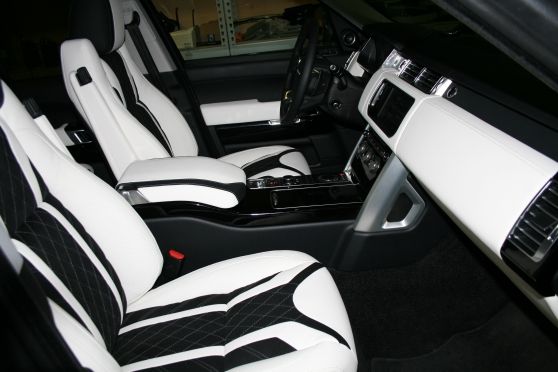 Перетяжка сидений Range Rover
